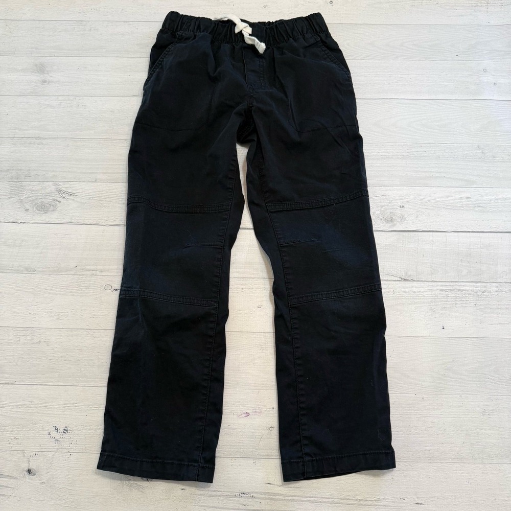 Cat and jack kids black pull on pants size 8